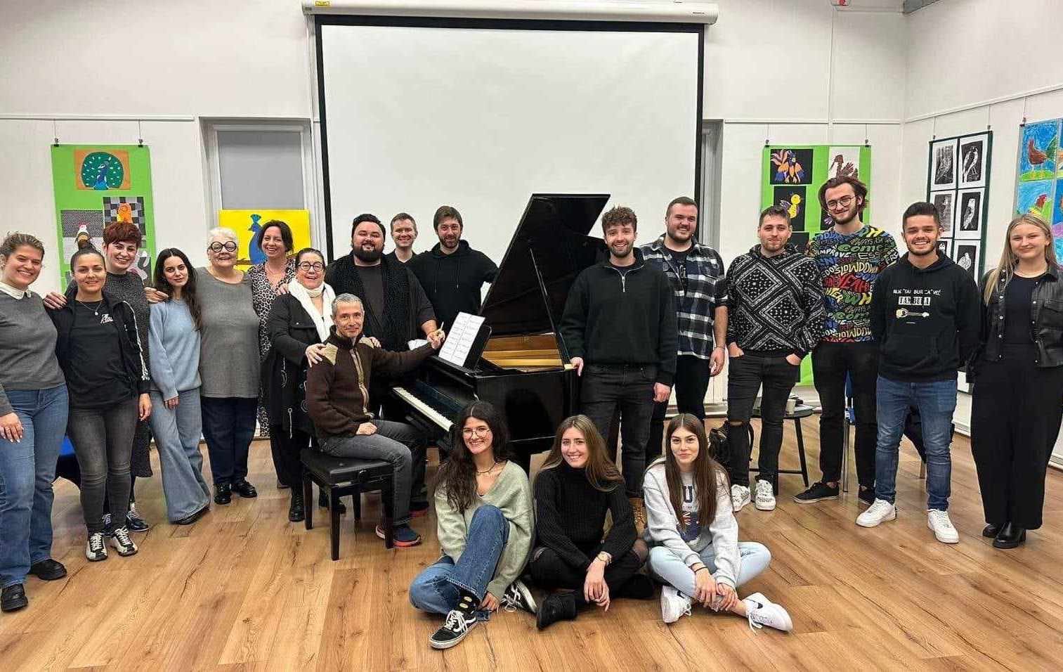 Sudionici vokalnog masterclassa u Samoboru