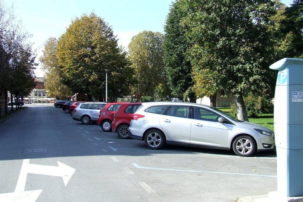 Parkiralište u Đurđevcu