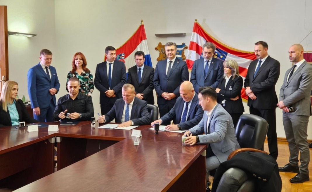Potpisivanje ugovora za izgradnju Regionalnog centra civilne zaštite Varaždin