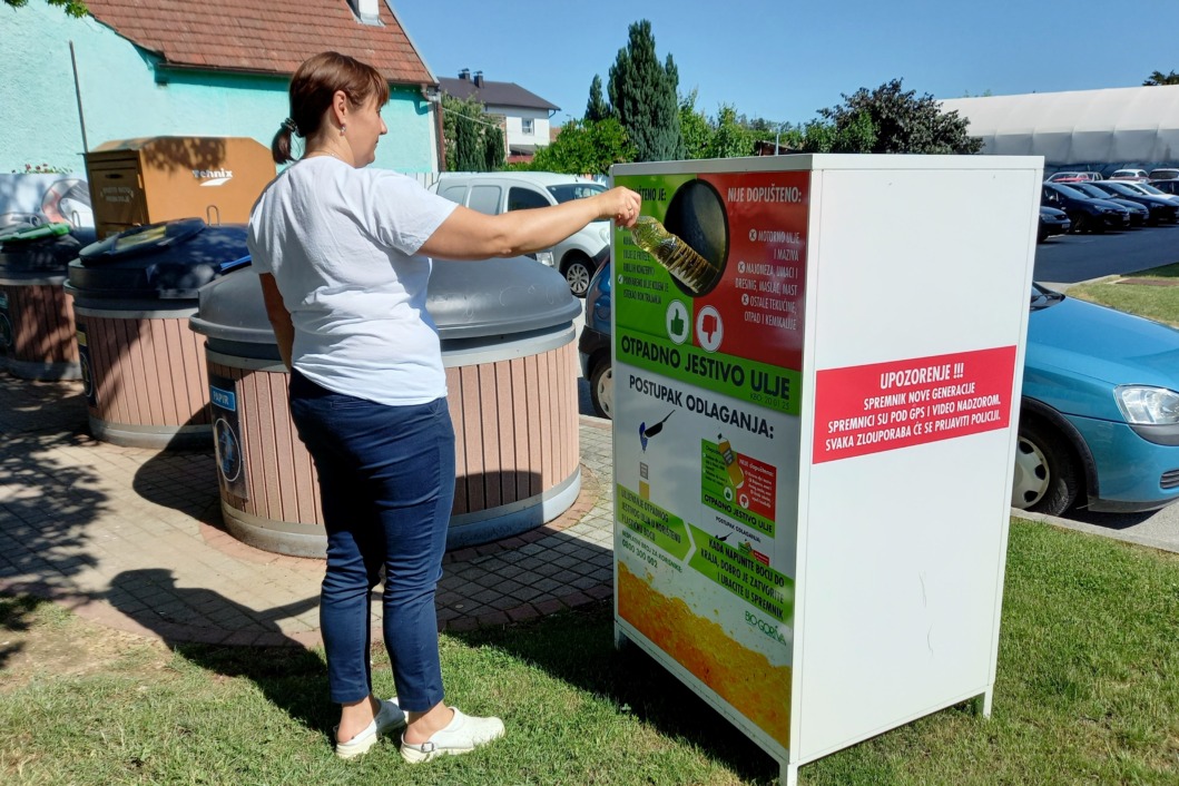 Koprivničanci sve bolje prihvaćaju projekt prikupljanja otpadnog jestivog ulja