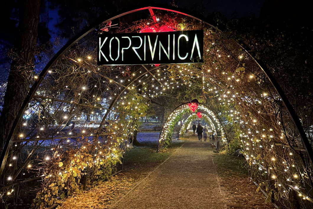 Advent u Koprivnici - koprivnički park