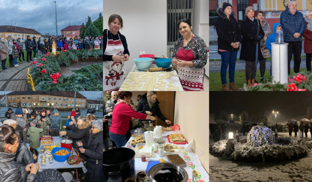 Paljenje adventske svijeće u Kloštru Podravskom i Kozarevcu