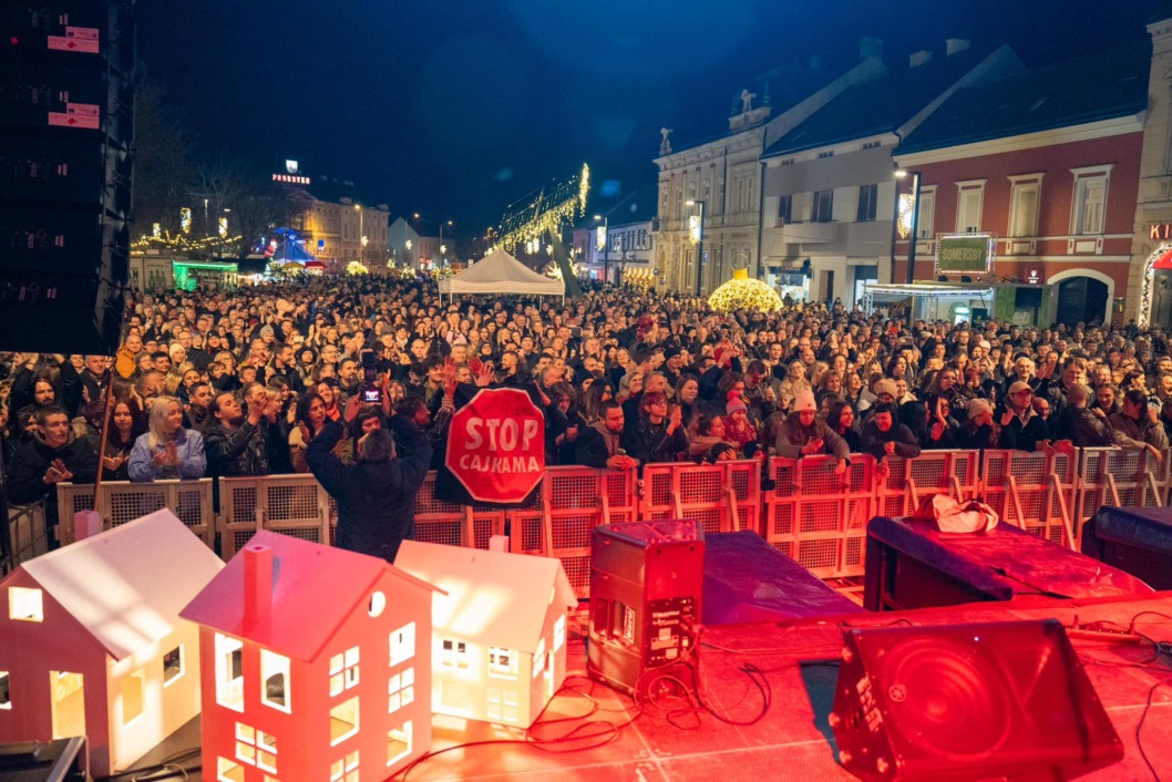 Koncert Psihomodo Popa u Koprvnici - publika