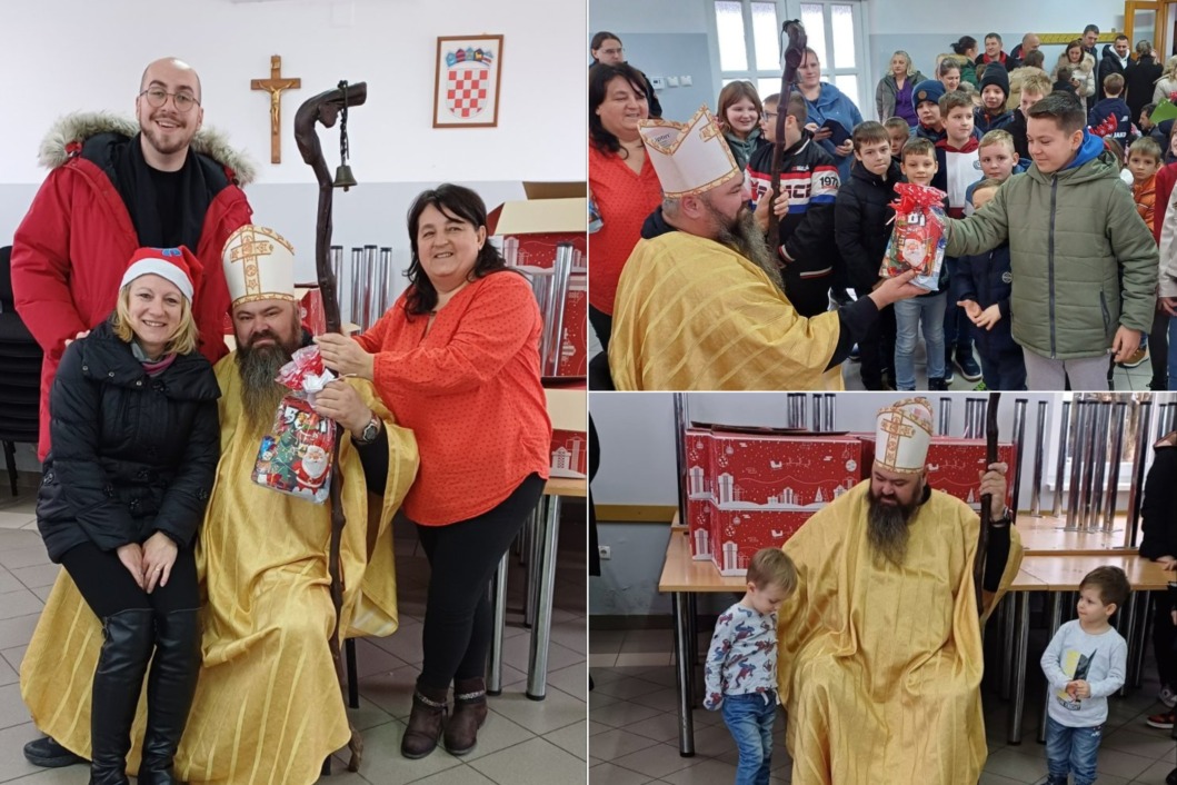 Sveti Nikola razveselio mališane u Kunovec Bregu