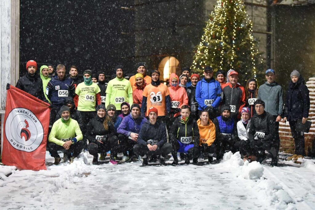 Sudionici prvog kola Zimske lige trčanja