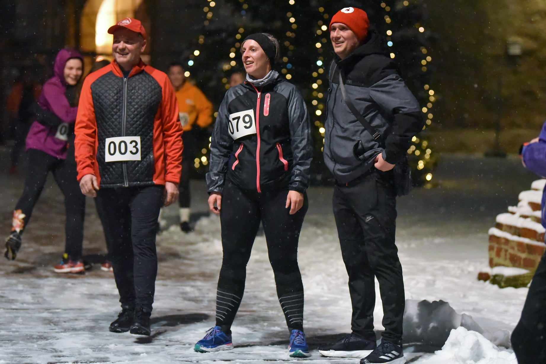 Sudionici prvog kola Zimske lige trčanja