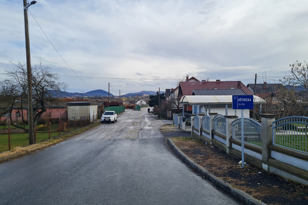 Oštrička ulica u Novom Marofu ide u sanaciju
