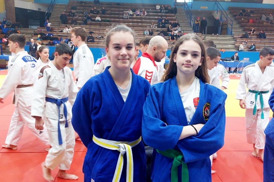 Paula Široki i Jana Rožac iz Judo kluba Koprivnica