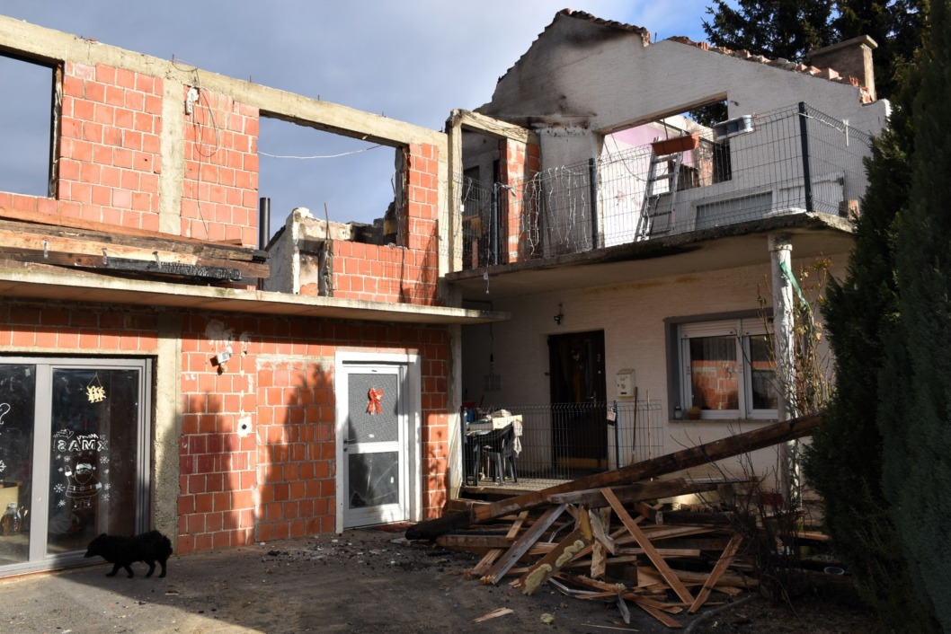Požar je uništio obiteljsku kuću obitelji Lukačić iz Ivanca Križevačkog