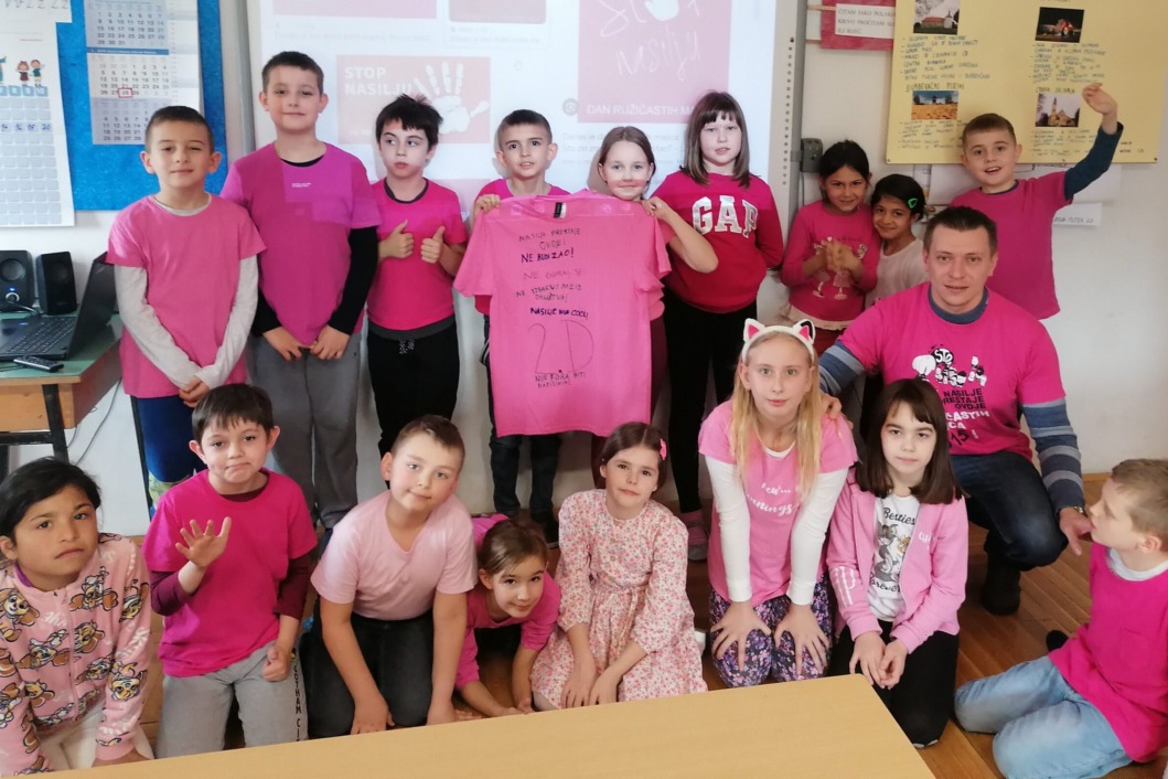 Dan ružičastih majica u OŠ Đurđevac