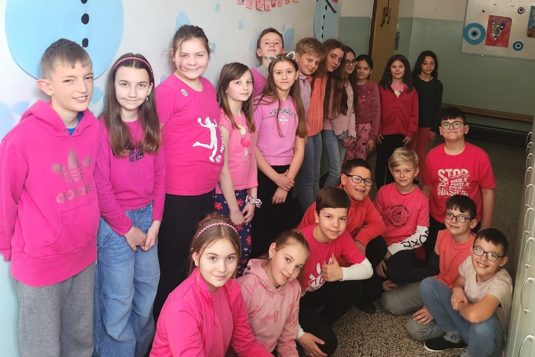 Dan ružičastih majica u OŠ Đurđevac