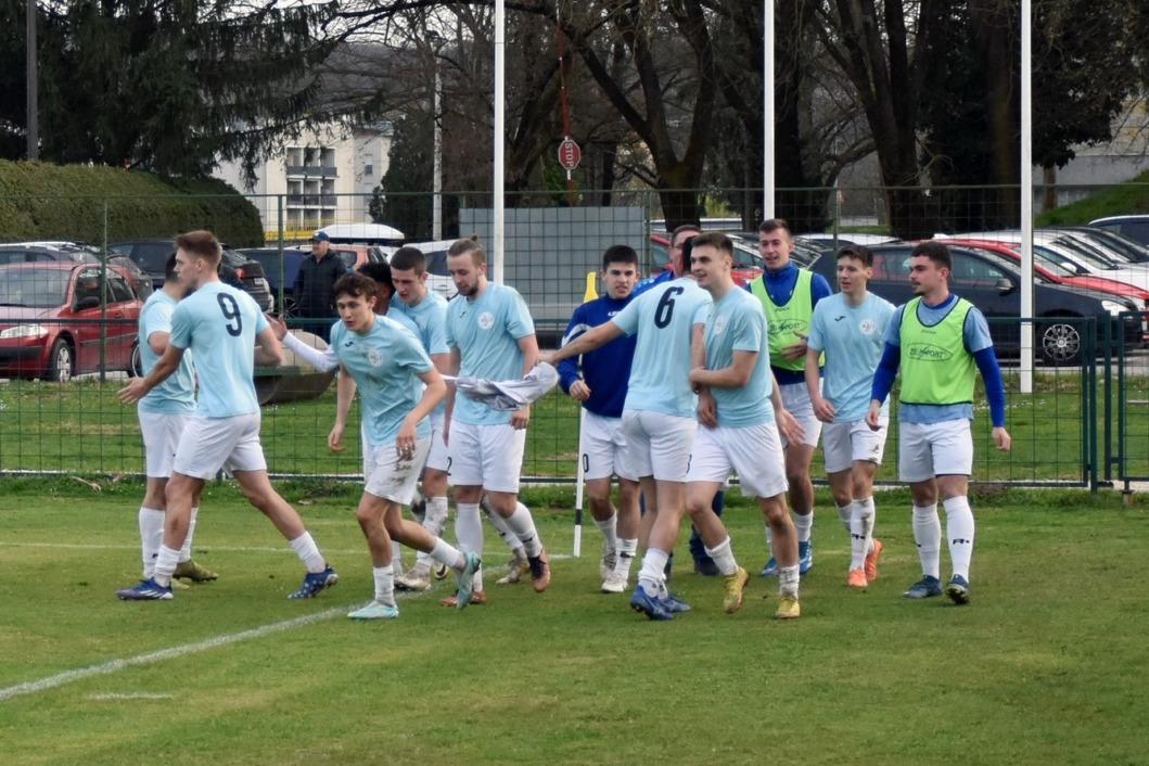 Slavlje nogometaša Podravine iz Ludbrega