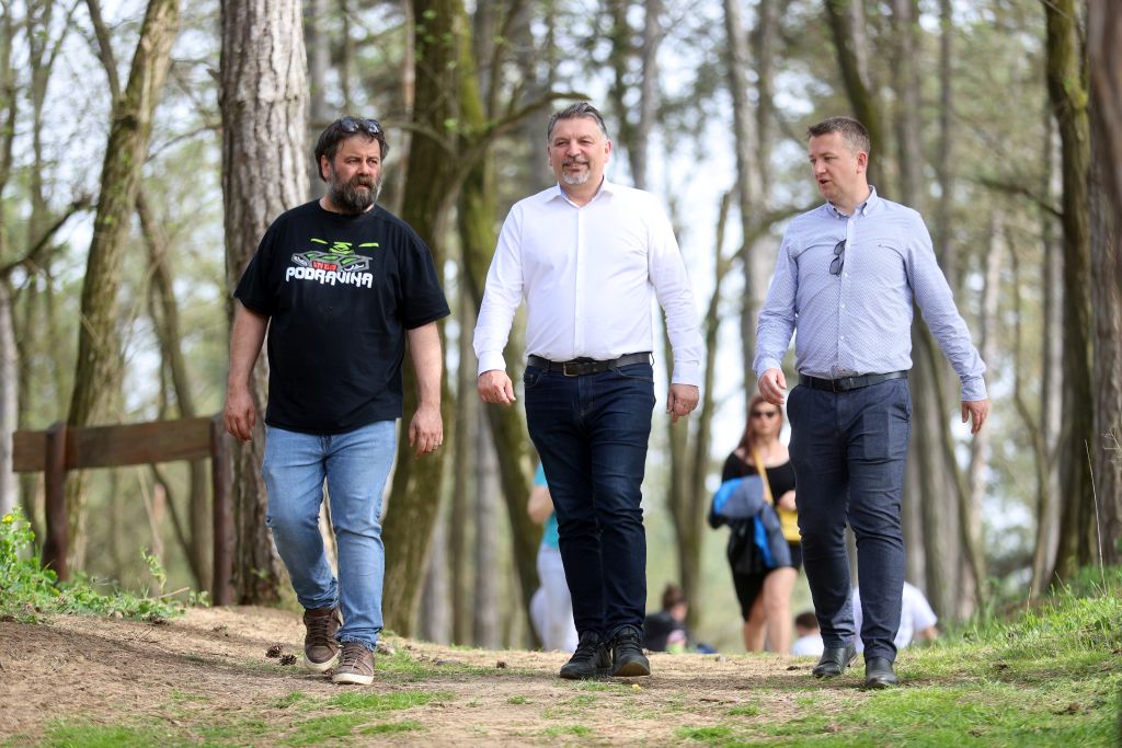 Mario Fuček, Željko Lacković i Hrvoje Janči