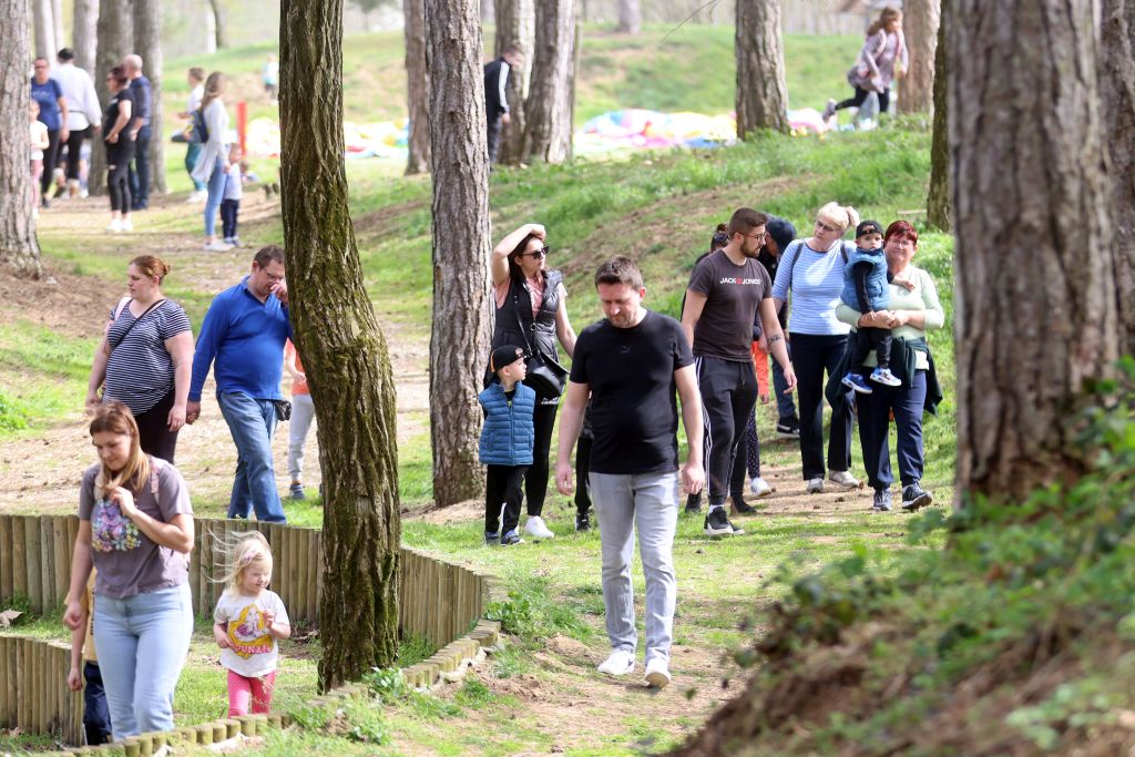 Lov na uskršnja jaja u Đurđevcu