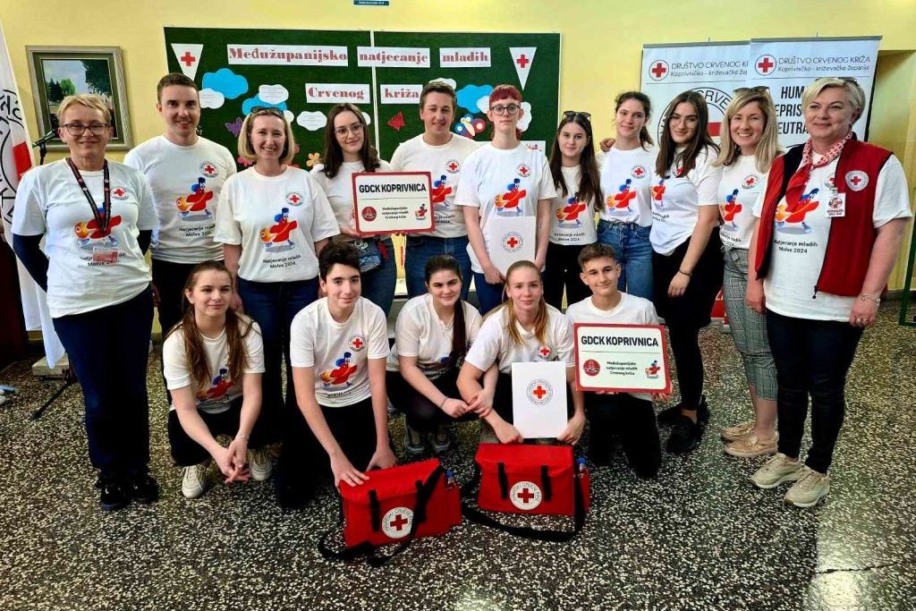 Međužupanijskog natjecanja mladih Crvenog križa