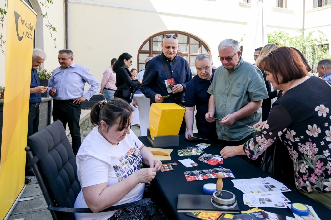 Promocija poštanske marke posvećene varaždinskom zelju i zagorskom puranu