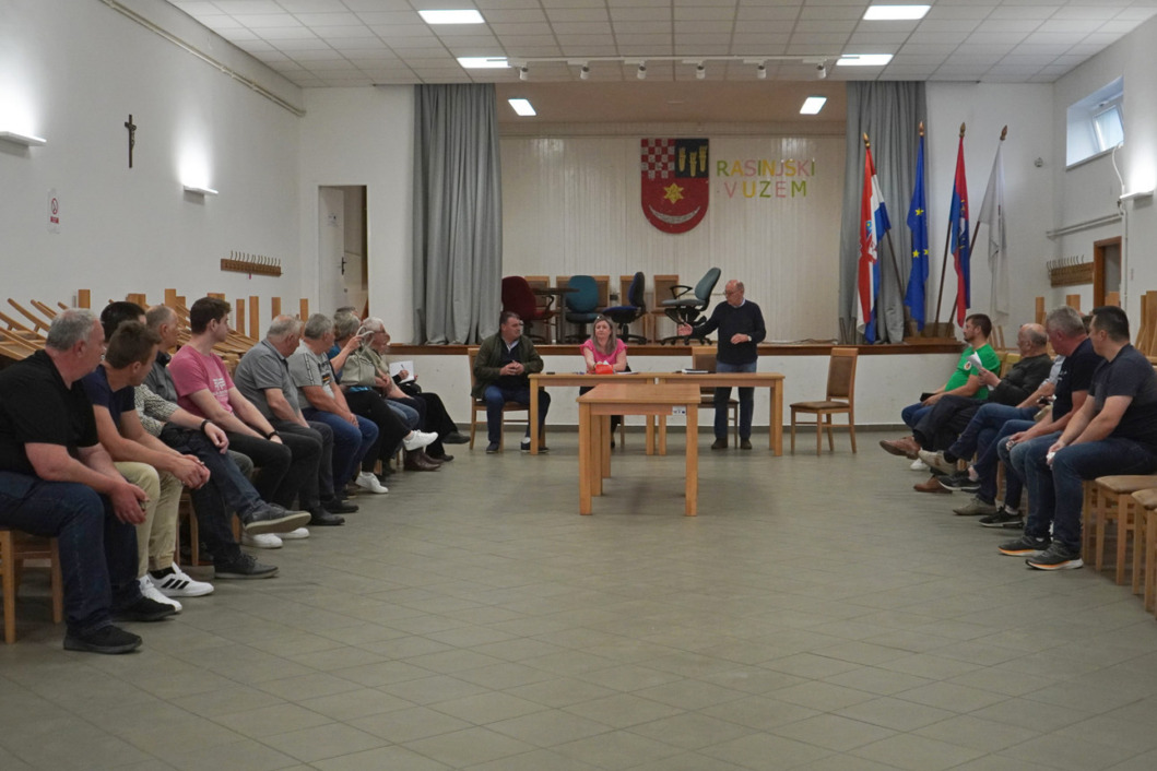 Predstavnici općinske uprave i udruga s područja Rasinje