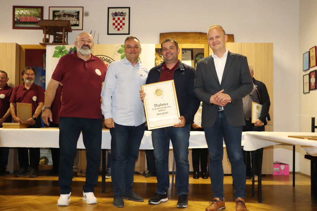 Velimir Briški, Ratimir Ljubić, Mario Habijanec i Mišel Jakšić