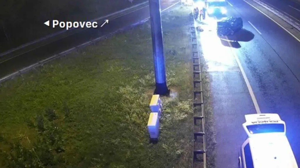 Policija na mjestu prometne nesreće