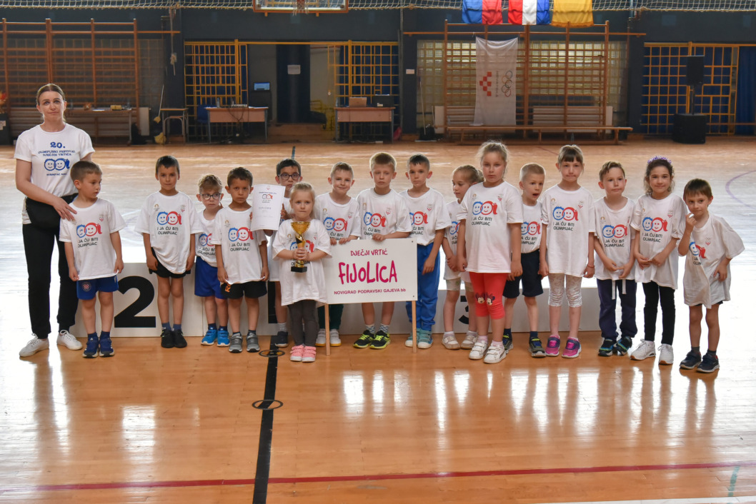 Olimpijski festival dječjih vrtić u Đurđevcu