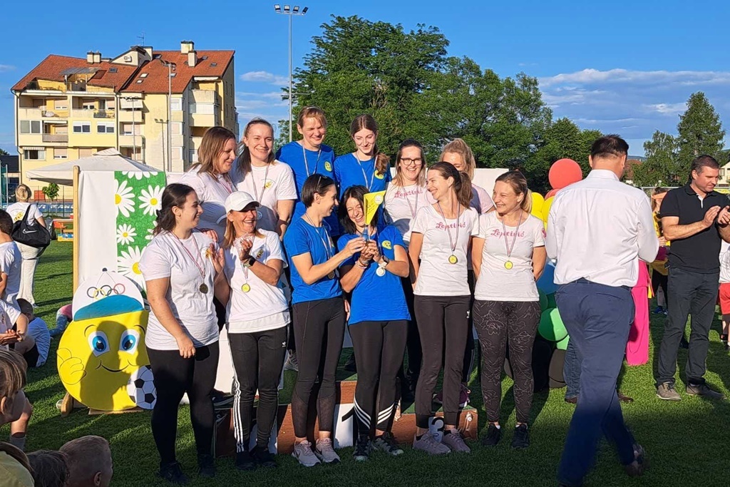 Olimpijskom festivalu dječjih vrtića u Novom Marofu