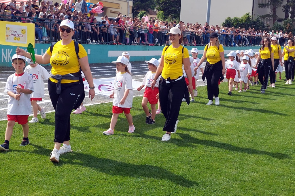 Olimpijskom festivalu dječjih vrtića u Novom Marofu
