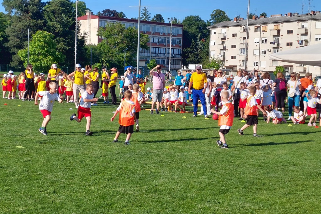 Olimpijskom festivalu dječjih vrtića u Novom Marofu
