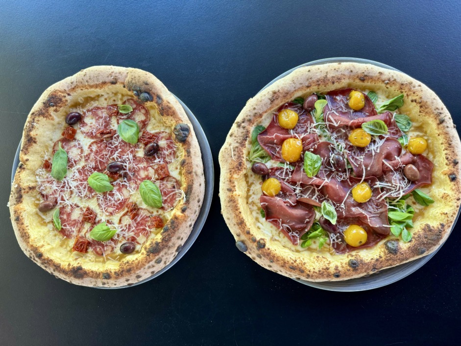 Pizza Toscana i Bresaola