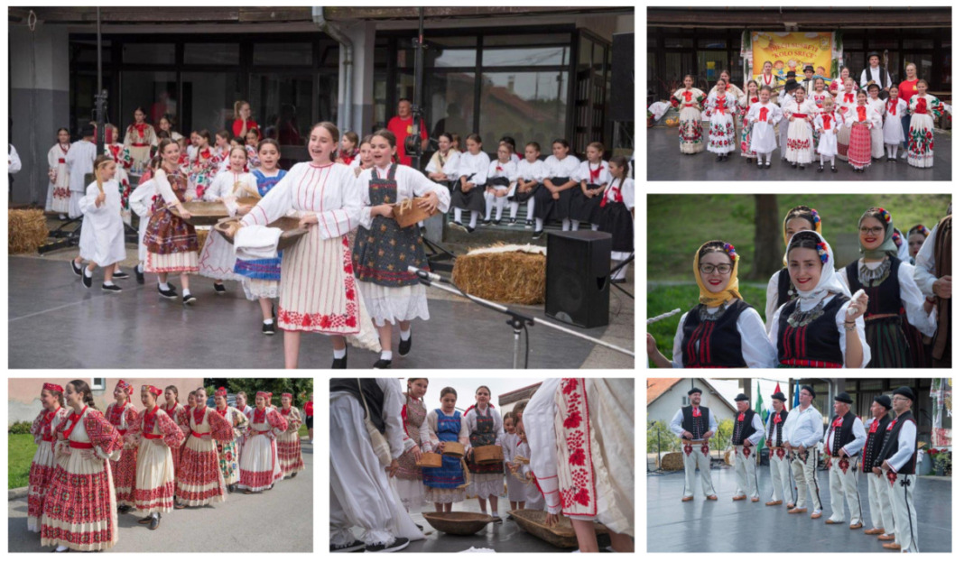 Kriška parta i smotra folklora Kolo sreće u Križu