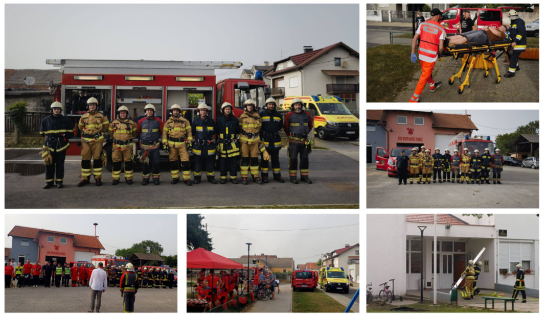 Pokazna vježba operativnih snaga sustava civilne zaštite Općine Koprivnički Ivanec