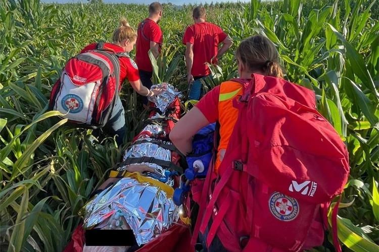 Pripadnici HGSS-a Čakovec spašavaju starijeg muškarca