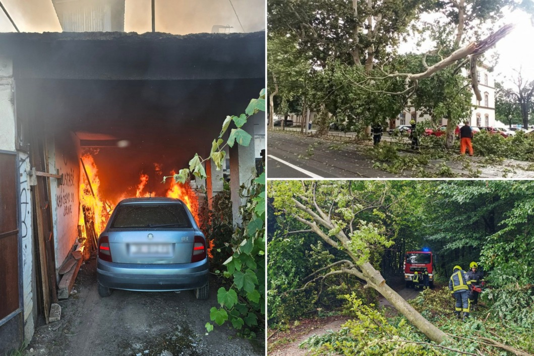 Vatrogasne intervencije diljem Hrvatske