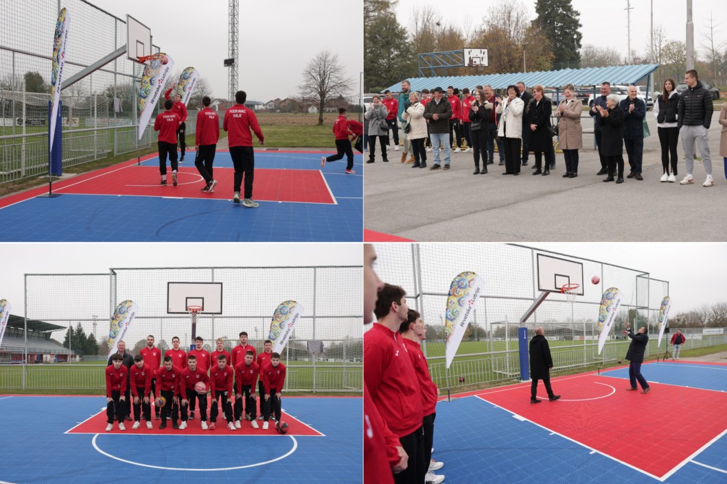 Otvorenje streetball igrališta u Virju