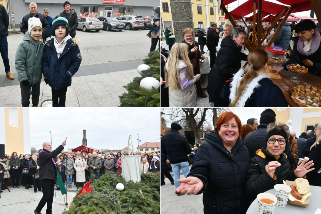 Paljenje prve adventske svijeće u Novigradu Podravskom