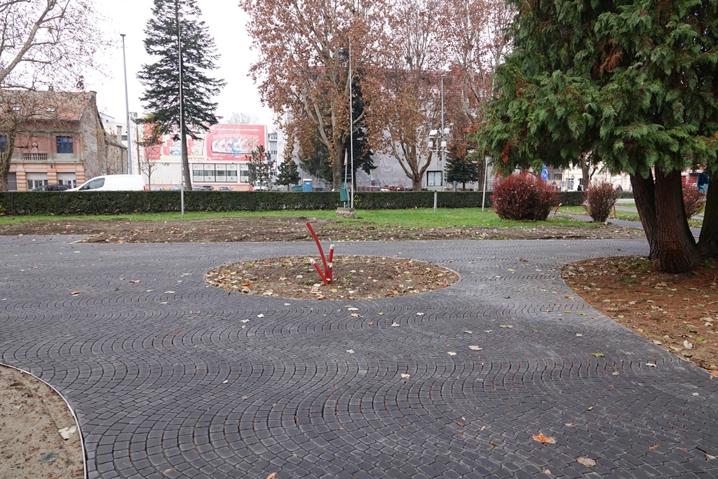 Uređenje oko crkve svetog Jurja u Đurđevcu