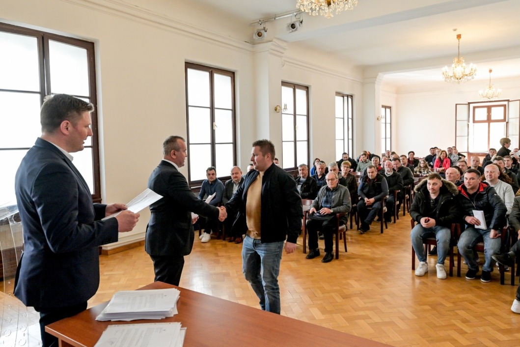 Svečanost uručivanja odluka