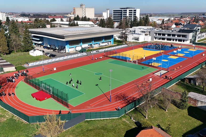 Novo igralište Srednje škole Koprivnica 