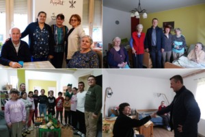 Podjela uskrsnih paketa u Đurđevcu