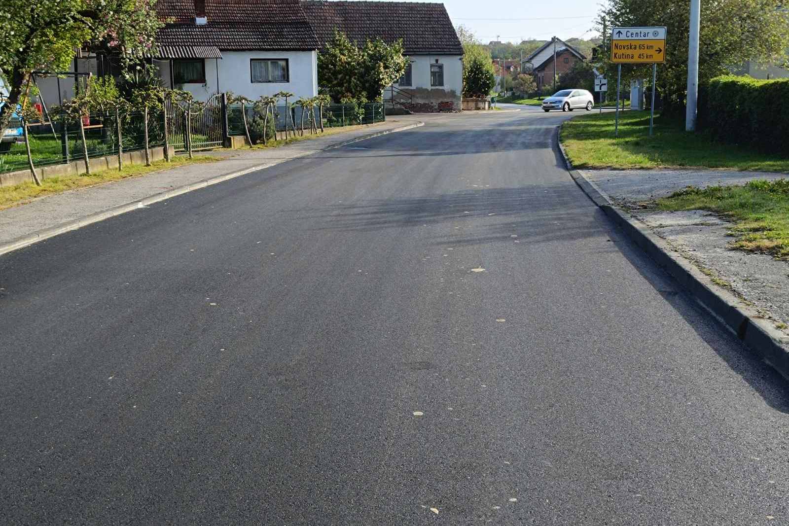 Ulica braće Radić u Križu