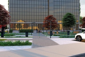 Budući izgled upravne zgrade u Novom Marofu