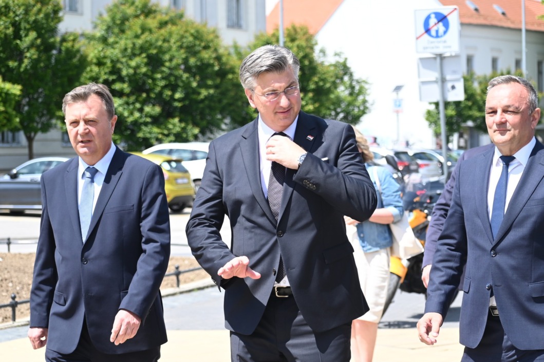 Darko Sobota, Andrej Plenković i Ratimir Ljubić