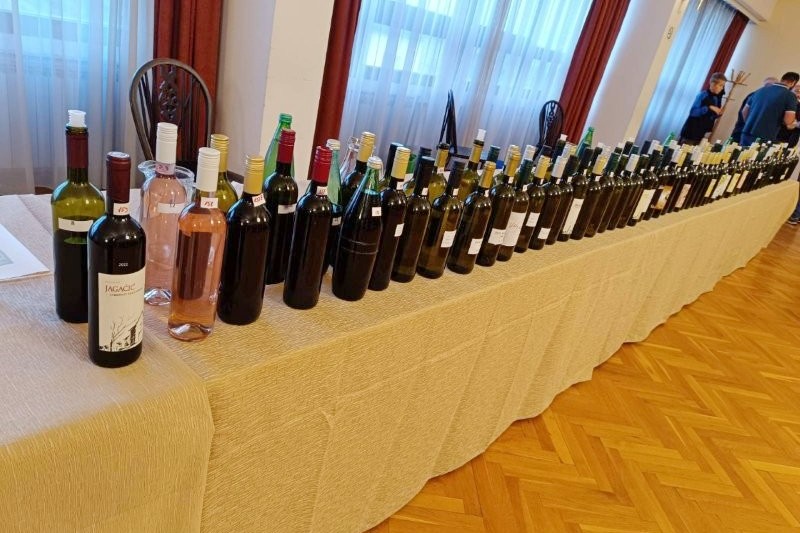 Izložba vina udruge Škaf u Križu