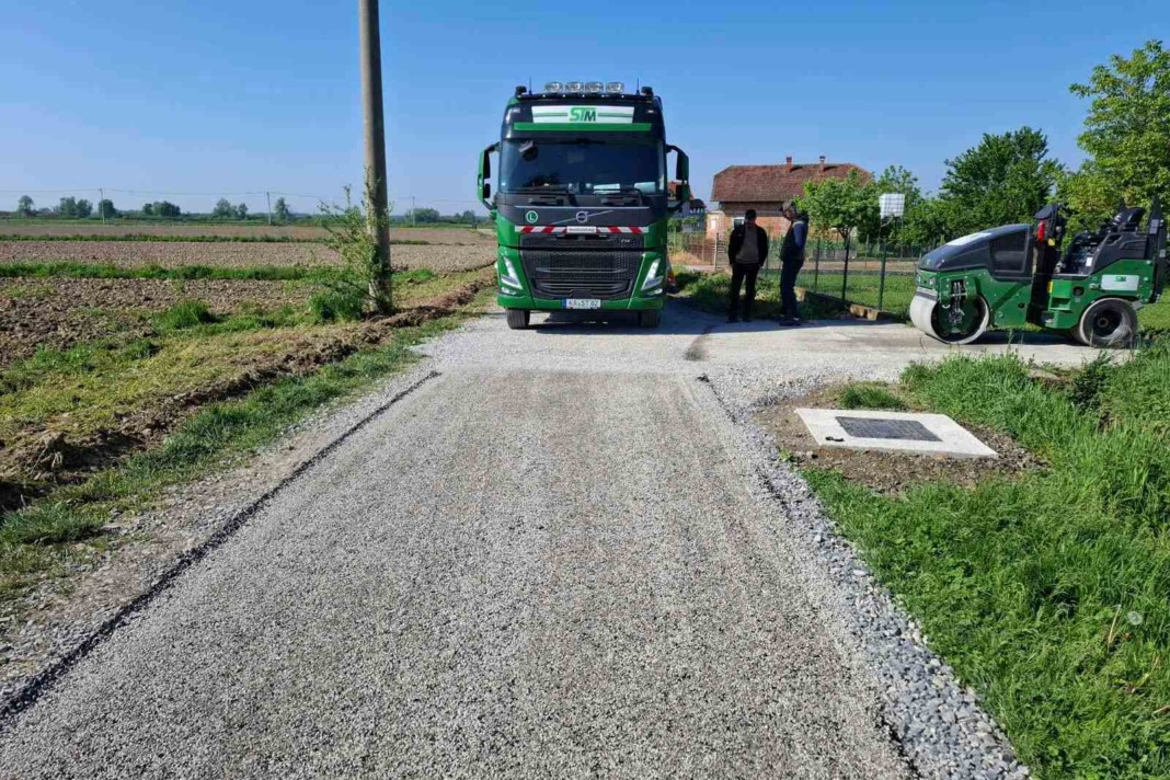 Uređenje cesta na području općine Križ