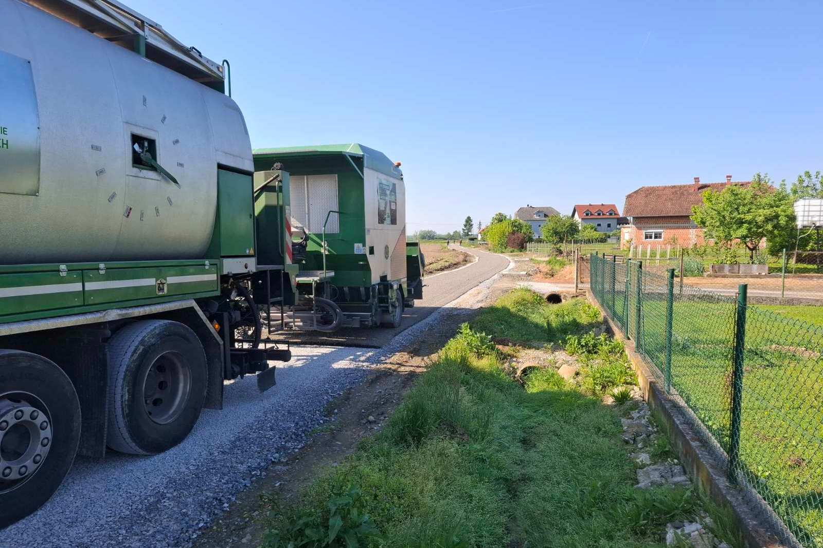 Uređenje cesta na području općine Križ