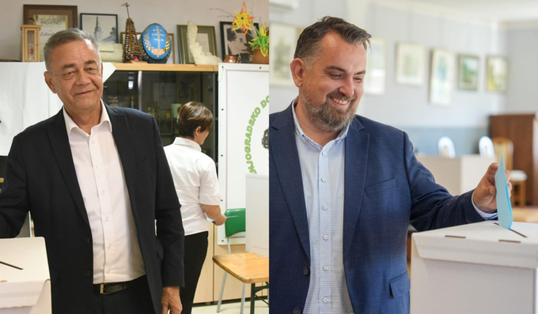 Darko Koren i Tomislav Golubić na svojim biračkim mjestima