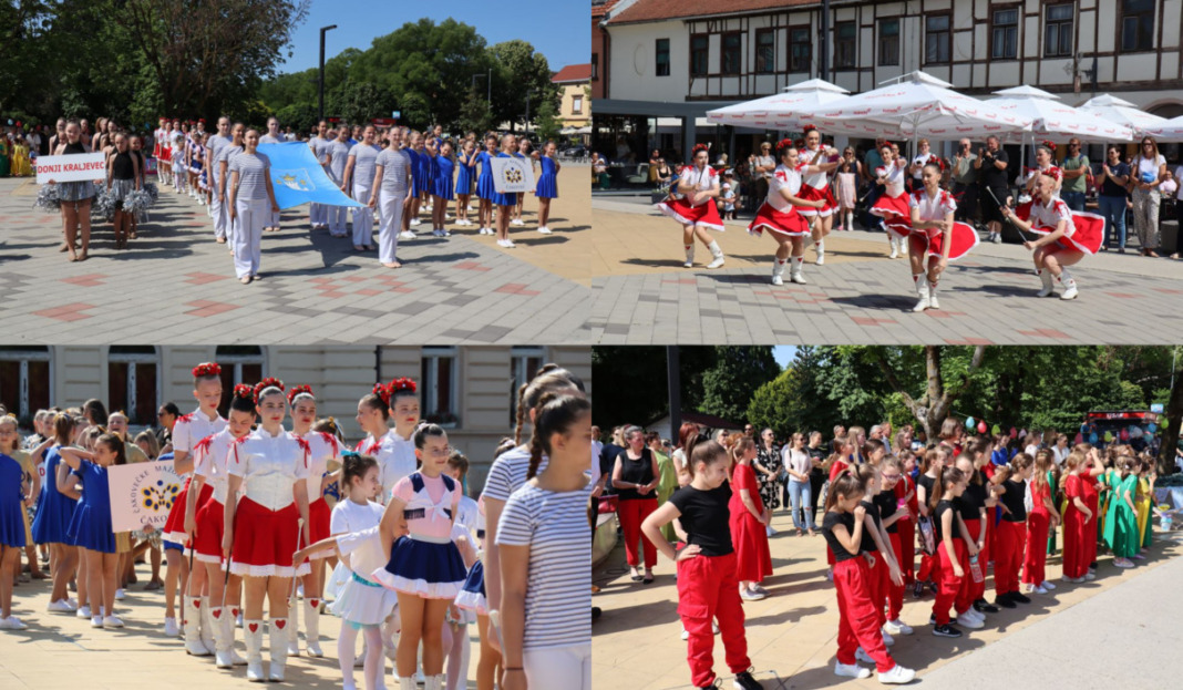 Tradicionalna ljetna revija Mažoretkinja grada Koprivnice