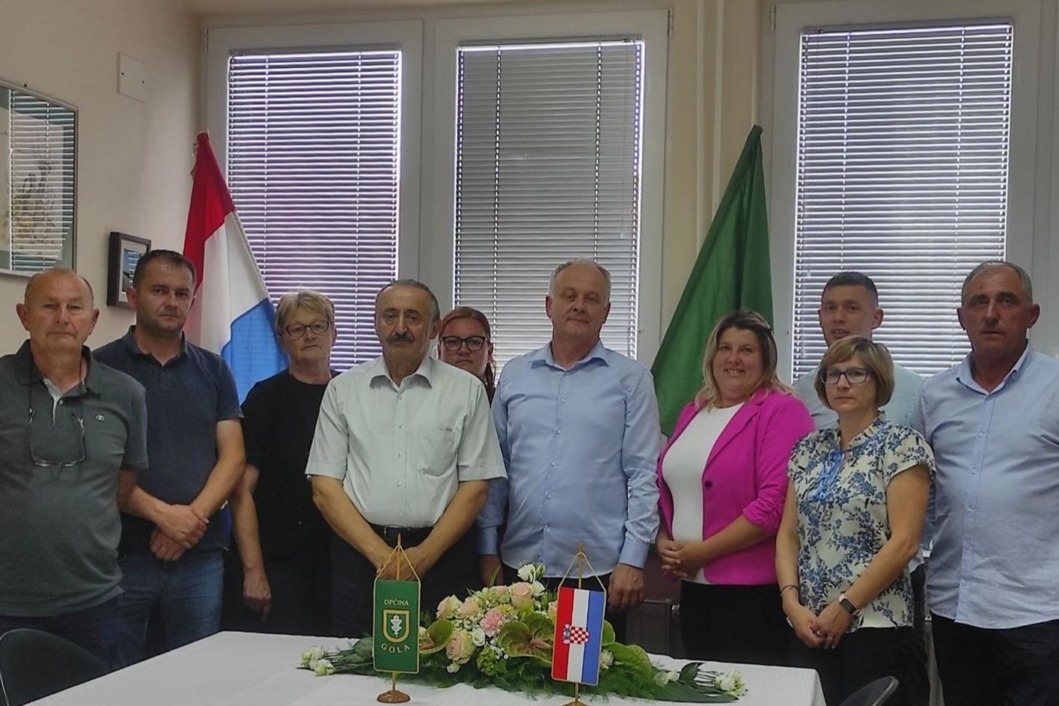 Općinsko vijeće Općine Gola i načelnik Stjepan Milinković
