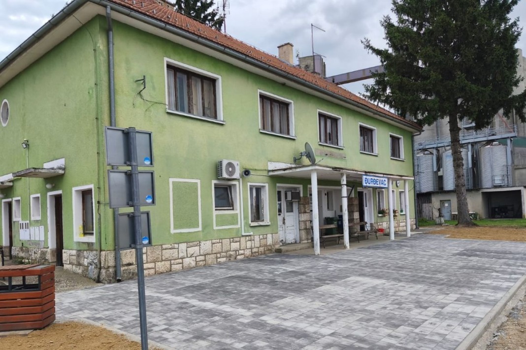 Zgrada Željezničkog kolodvora u Đurđevcu