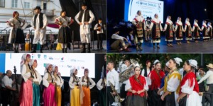 Međunarodni festival folklora 'Iz bakine škrinje' na koprivničkom Zrinskom trgu