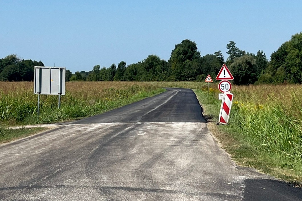 Asfaltiranje na području općine Legrad